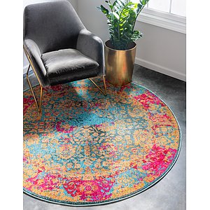 6' x 6' Palazzo Round Rug