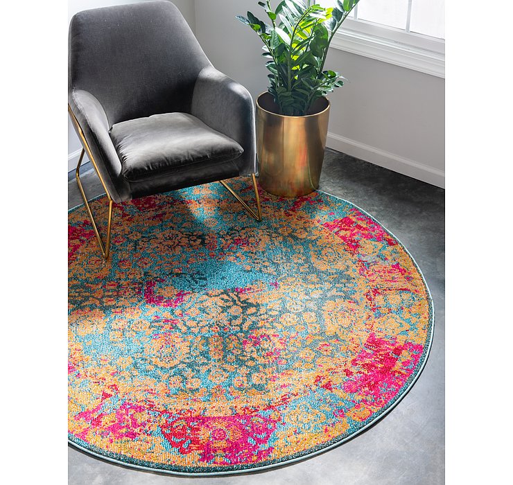 6' x 6' Palazzo Round Rug