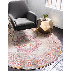 6' x 6' Palazzo Round Rug