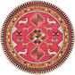 8' x 8' Santa Fe Round Rug thumbnail