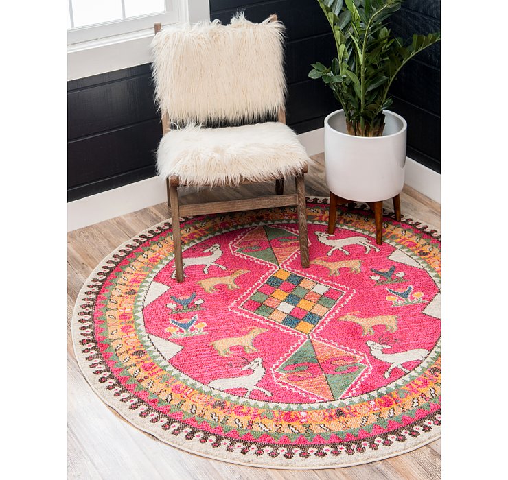 6' x 6' Santa Fe Round Rug