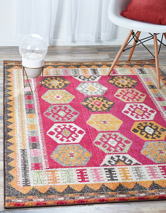 Red 122cm x 183cm Santa Fe Rug Area Rugs iRugs Singapore