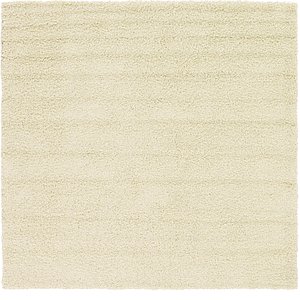 Unique Loom 8' 2 x 8' 2 Solid Shag Square Rug