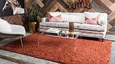 9' x 12' Solid Shag Rug thumbnail