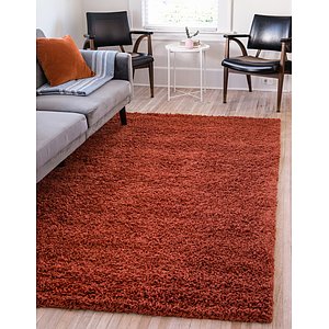Unique Loom 12' x 15' Solid Shag Rug