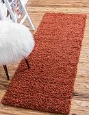 2' 6 x 13' Solid Shag Runner Rug thumbnail
