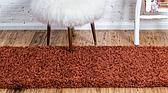 2' 6 x 13' Solid Shag Runner Rug thumbnail