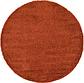 6' x 6' Solid Shag Round Rug thumbnail
