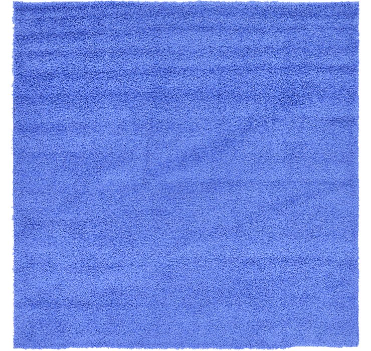 8' 2 x 8' 2 Solid Shag Square Rug
