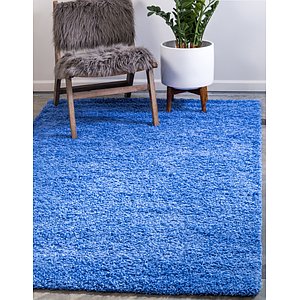 5' x 8' Solid Shag Rug