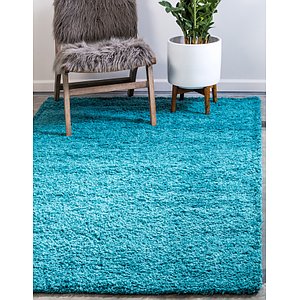 Unique Loom 12' x 15' Solid Shag Rug