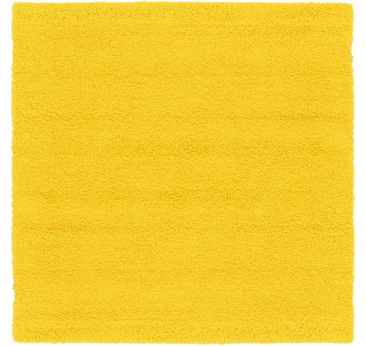 8' 2 x 8' 2 Solid Shag Square Rug