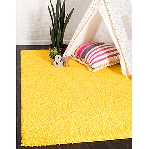 Unique Loom 12' x 15' Solid Shag Rug