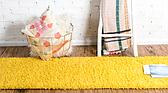 2' 6 x 16' 5 Solid Shag Runner Rug thumbnail