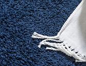 6' x 6' Solid Shag Round Rug thumbnail
