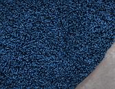 6' x 6' Solid Shag Round Rug thumbnail