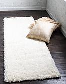 2' 6 x 19' 8 Solid Shag Runner Rug thumbnail
