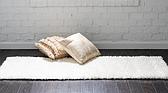 2' 6 x 19' 8 Solid Shag Runner Rug thumbnail