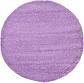 183cm x 183cm Solid Shag Round Rug thumbnail image 9