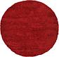 6' x 6' Solid Shag Round Rug thumbnail