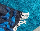8' 2 x 8' 2 Solid Shag Round Rug thumbnail