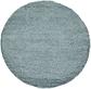 6' x 6' Solid Shag Round Rug thumbnail