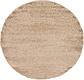 6' x 6' Solid Shag Round Rug thumbnail