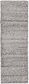 2' 2 x 6' 5 Solid Shag Runner Rug thumbnail image 12