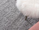 6' x 6' Solid Shag Round Rug thumbnail