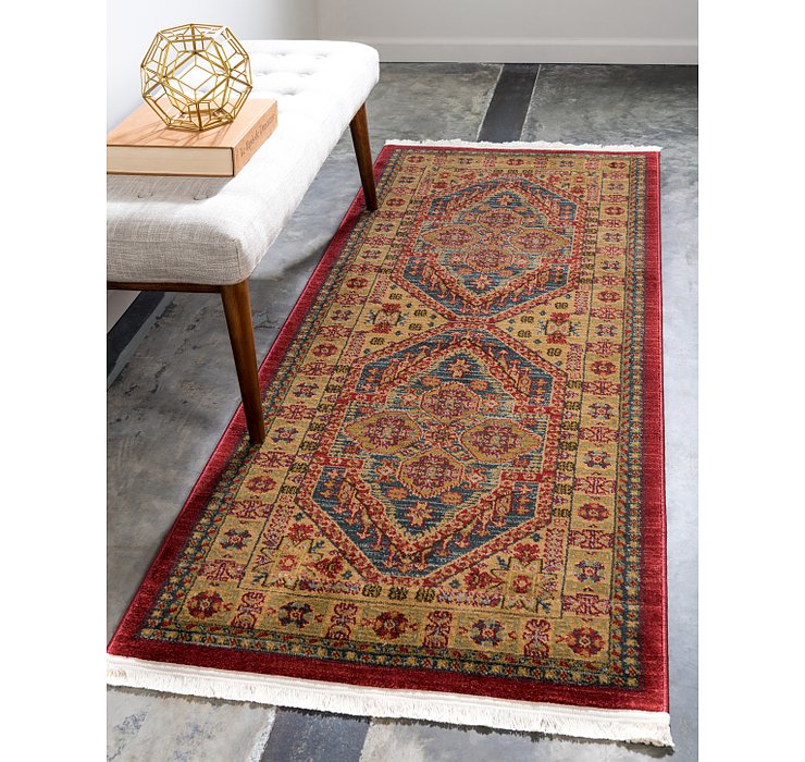 2' 7 x 10' Serapi Runner Rug