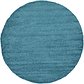 8' 2 x 8' 2 Solid Shag Round Rug thumbnail image 9