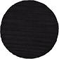 8' 2 x 8' 2 Solid Shag Round Rug thumbnail