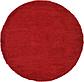 250cm x 250cm Solid Shag Round Rug thumbnail image 9