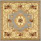 6' x 6' Classic Aubusson Square Rug thumbnail