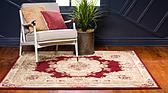 Unique Loom 8' x 8' Versailles Square Rug thumbnail image 3