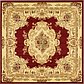 Unique Loom 6' x 6' Versailles Square Rug thumbnail image 1