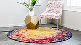 6' x 6' Casablanca Round Rug thumbnail image 2