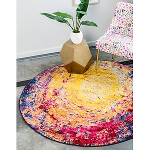 8' x 8' Casablanca Round Rug