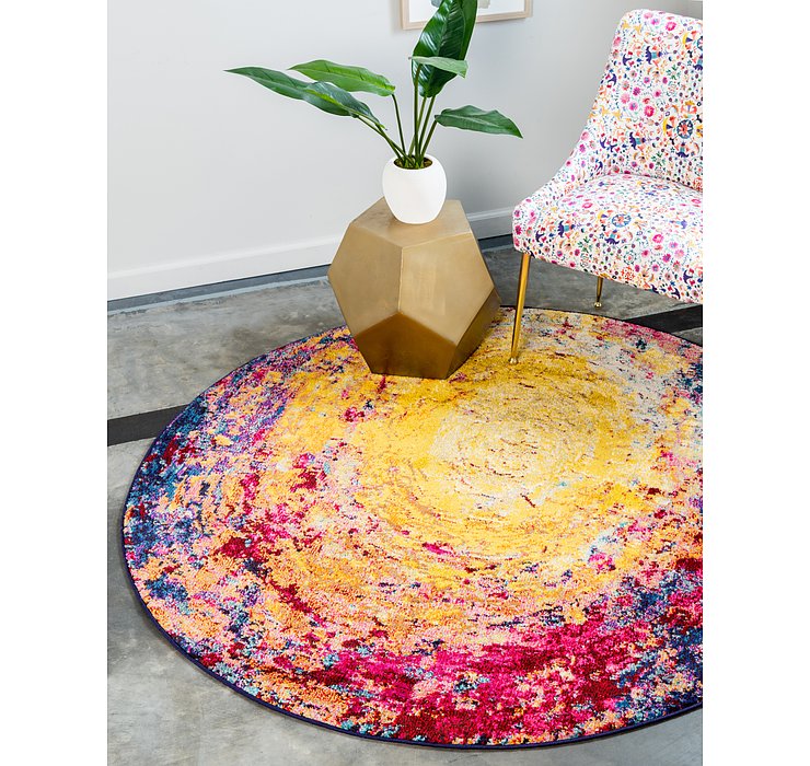 6' x 6' Casablanca Round Rug