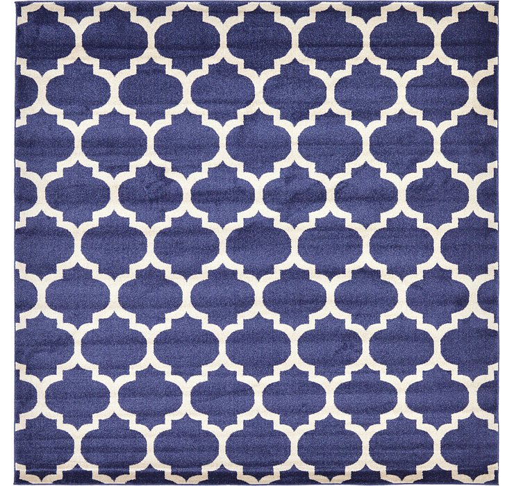 8' x 8' Trellis Square Rug