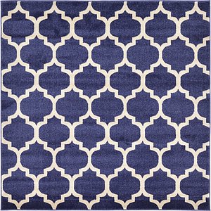 6' x 6' Trellis Square Rug