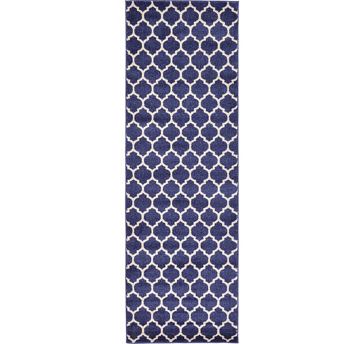 2' 7 x 8' Lattice Runner Rug