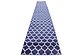 2' 7 x 16' 5 Lattice Runner Rug thumbnail image 3