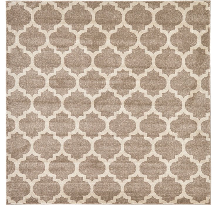 8' x 8' Trellis Square Rug