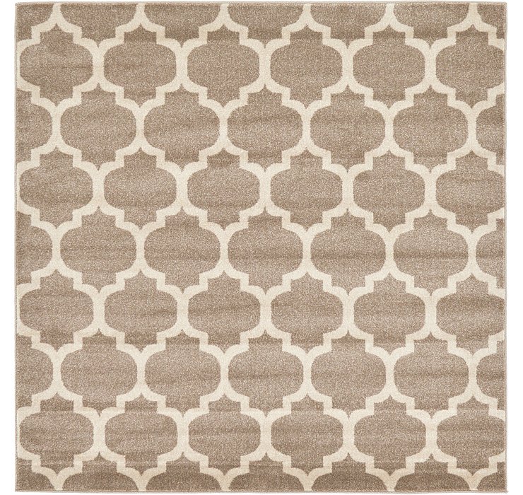 6' x 6' Lattice Square Rug