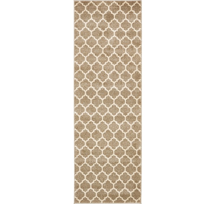 2' 7 x 8' Lattice Runner Rug