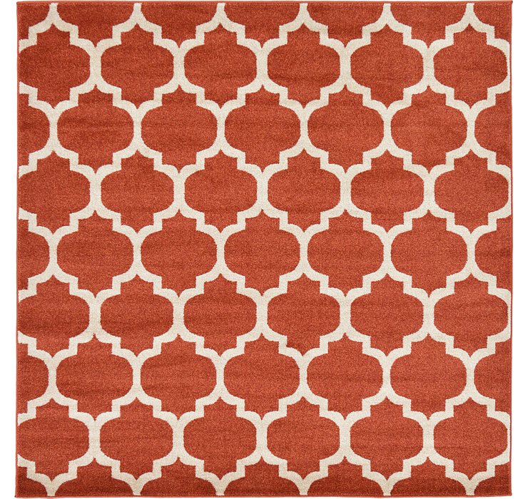 6' x 6' Trellis Square Rug