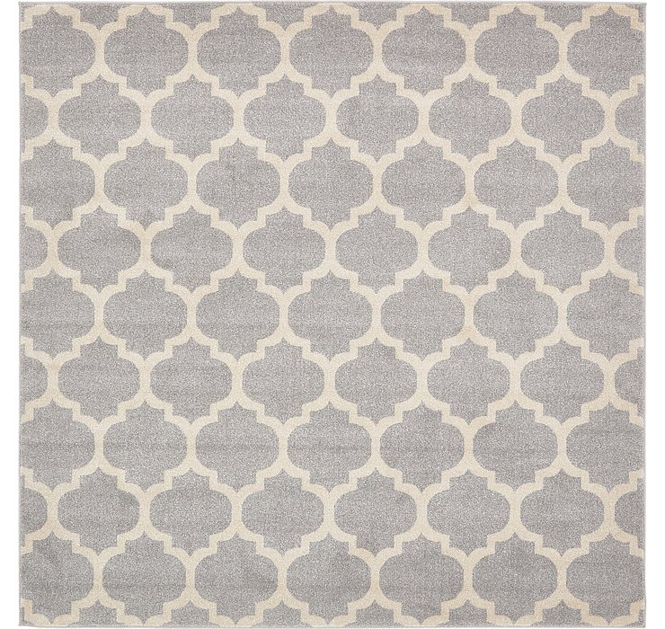 8' x 8' Trellis Square Rug