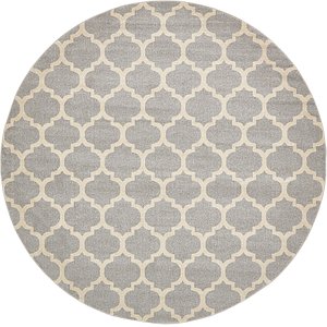 Unique Loom 10' x 10' Trellis Round Rug