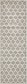 2' 7 x 8' Lattice Runner Rug thumbnail image 1